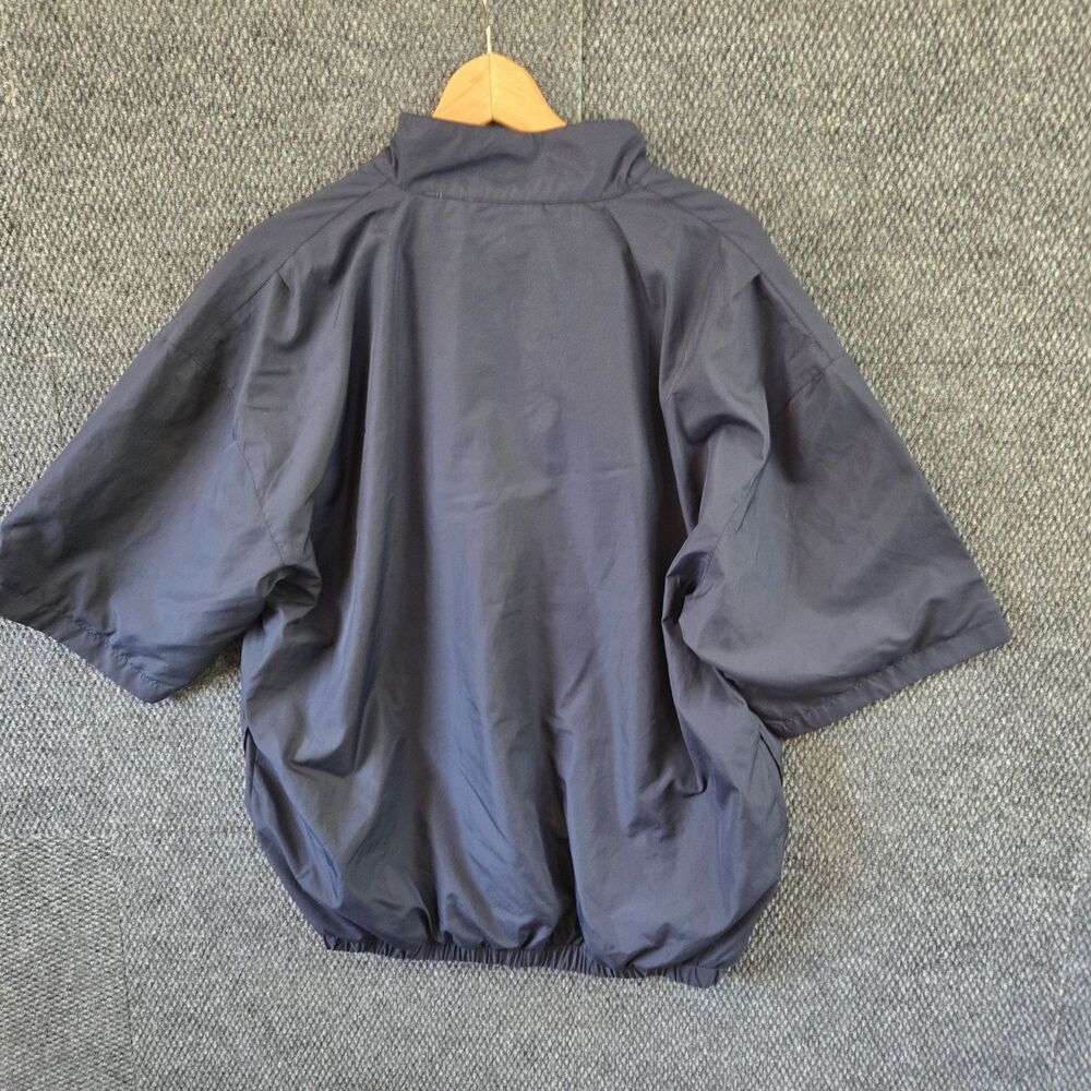 Vintage Pebble Beach Golf Short Sleeve Windbreaker Pockets Pullover Size M - Picture 6 of 8